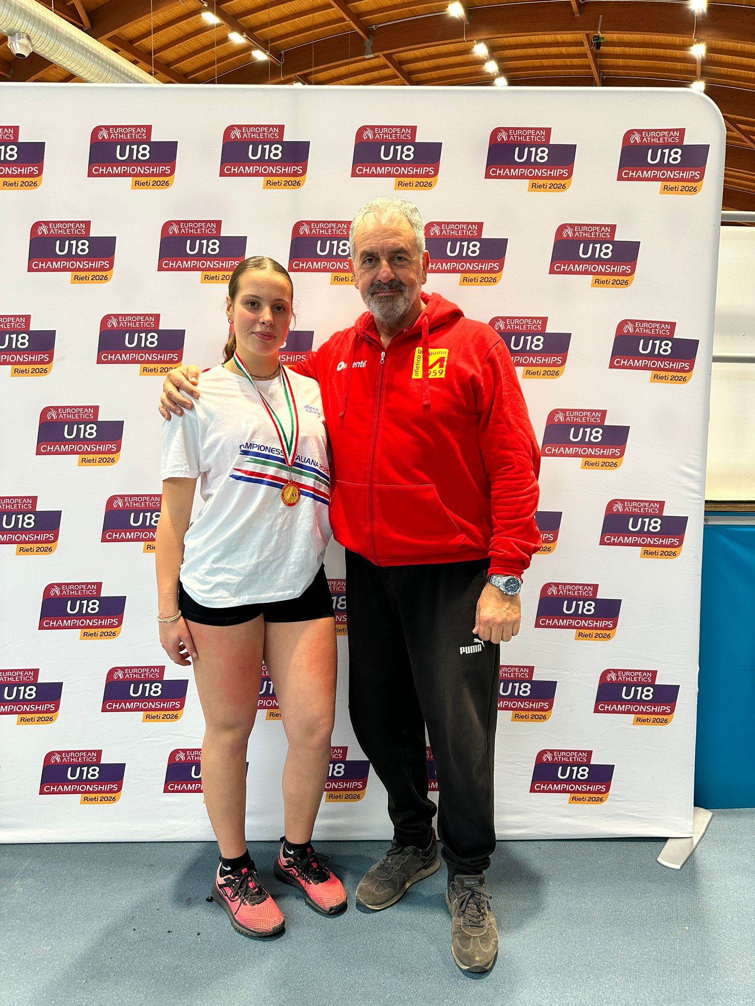 Ancona Tricolore: Chiara Sora Regina del Peso e pioggia di PB per i nostri allievi!